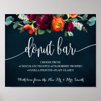 Donut Bar Bridal Wedding Reception Weinseezeichen