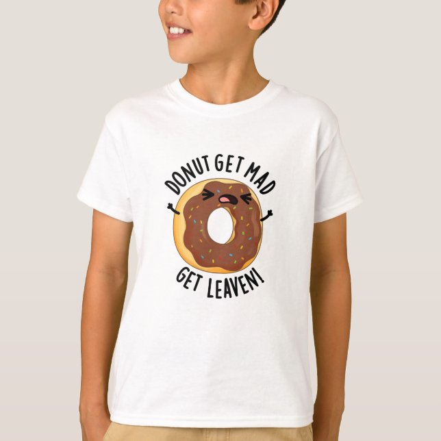 Donut bekommen Mad Leaven Funny Donut Pub T-Shirt (Vorderseite)