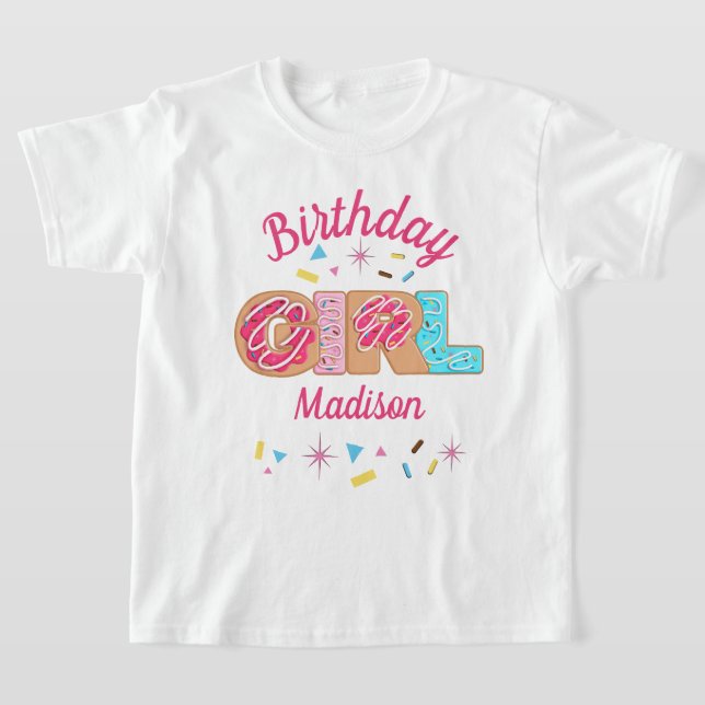 Donut Birthday Kleinkind-Shirts T-Shirt (Ablage )
