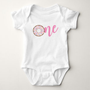 Donut Birthday T - Shirt Sweet One Donut T - Shirt