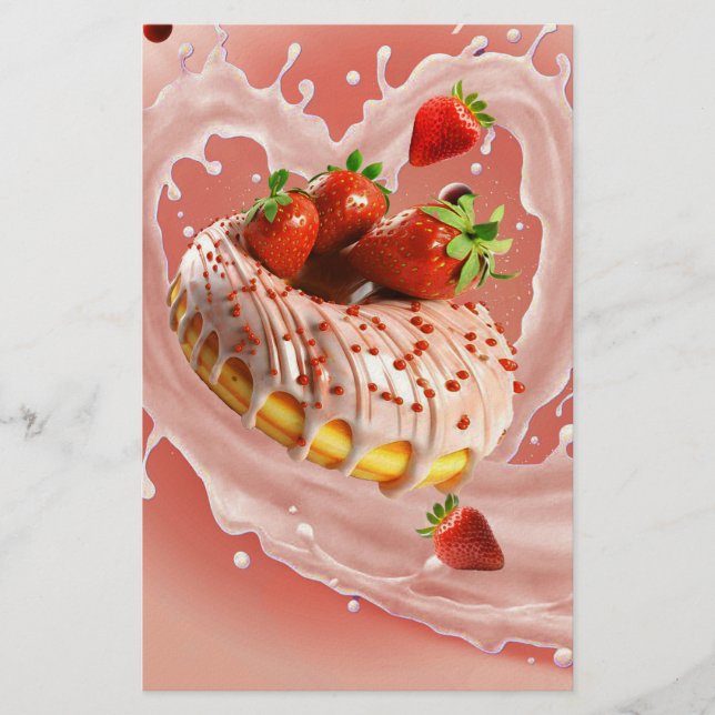Donut Briefpapier (Vorderseite)