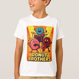 Donut Brothers Rock Band T-Shirt