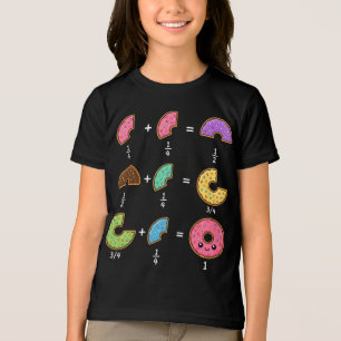 Donut-Bruchrechnen-Lern-Math-Humor Tri-Blend Shirt