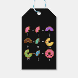 Donut-Bruchrechnen-Math-Humor Geschenkanhänger