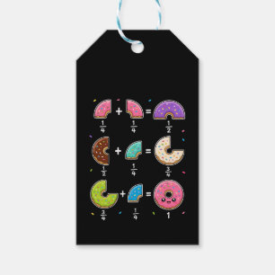 Donut-Bruchrechnen-Mathematik-Humor Geschenkanhänger
