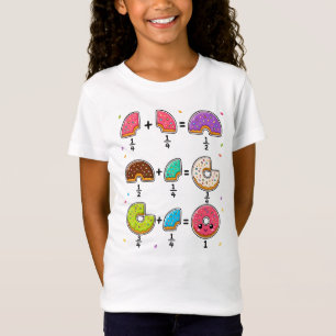 Donut-Bruchrechnen-Mathematik-Humor T-Shirt