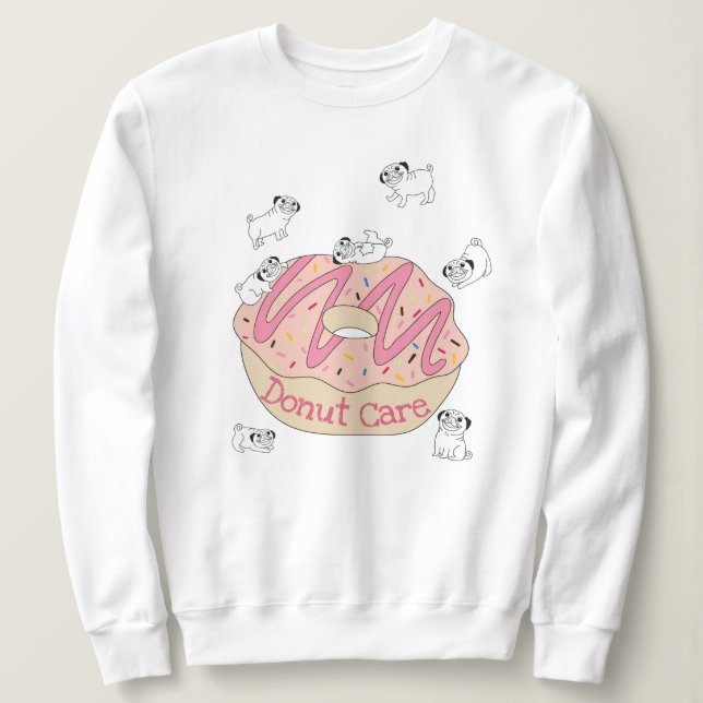 Donut Care Sweatshirt (Design vorne)