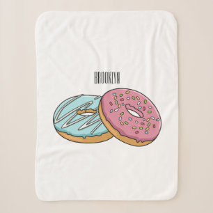 Donut-Cartoon-Abbildung Sherpadecke