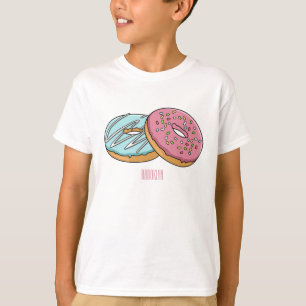 Donut-Cartoon-Abbildung T-Shirt