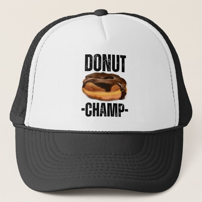 Donut Champ Truckerkappe (Vorderseite)