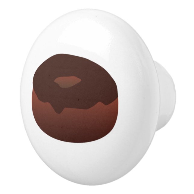Donut Chocolate Kitchen Decor  Keramikknauf (Rechts)