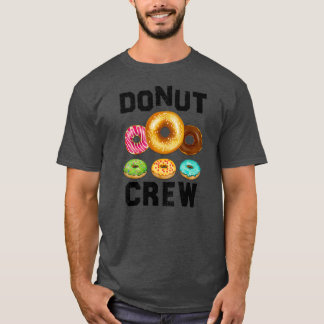 Donut Crew Design für Männer Frauen Kinder lustige T-Shirt
