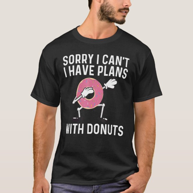 Donut Designs für Männer Frauen Doughnut Feinschme T-Shirt (Vorderseite)
