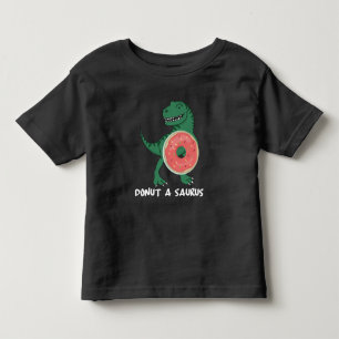 Donut Dinosaur Feinschmecker Dino Lover Kleinkind T-shirt