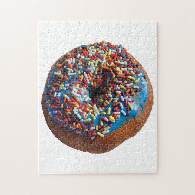 Donut Doughnut Snack Creative Puzzle (Vertikal)