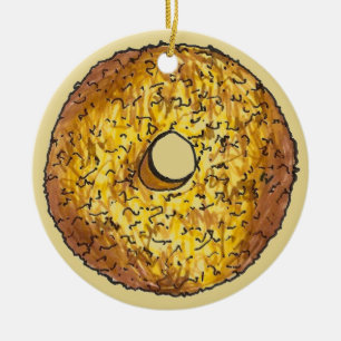 Donut Dozen Butternut Crunch Doughnut Pastry Keramik Ornament