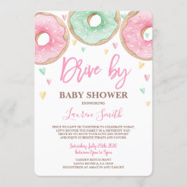 Donut Drive by Baby Showgirl Einladung