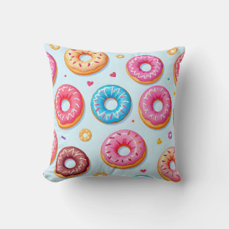 Donut-Druck-Kissen  Kissen