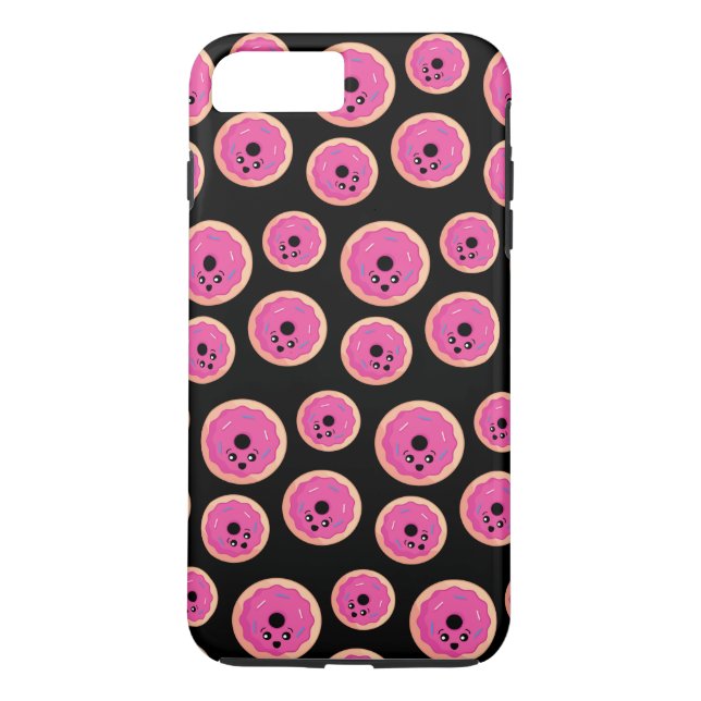 Donut Face Kawaii Art Case-Mate iPhone Hülle (Rückseite)