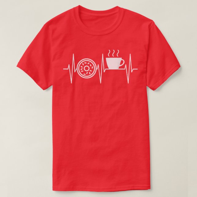 Donut  Funny Coffee Lover Doughnut Donut Lover  T-Shirt (Design vorne)