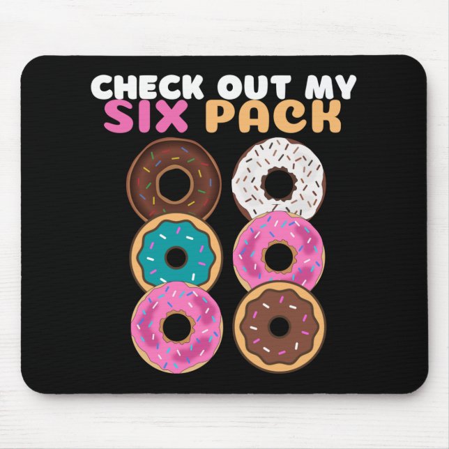 Donut Funny Mousepad (Vorne)