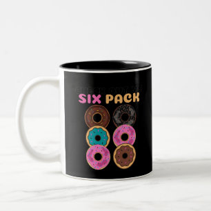Donut Funny Zweifarbige Tasse