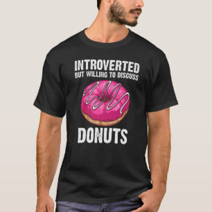 Donut für Männer Frauen Donut Doughnut Feinschmeck T-Shirt