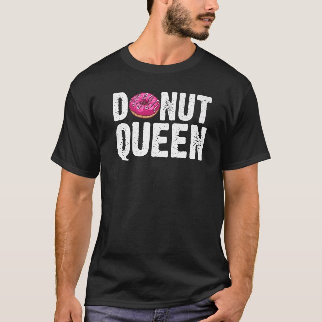 Donut für Männer Vater Donut Doughnut Feinschmecke T-Shirt (Vorderseite)