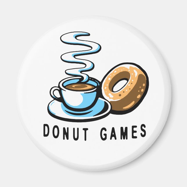 Donut Games Magnet (Vorne)