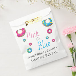 Donut Gender Reveal Geschenktütchen