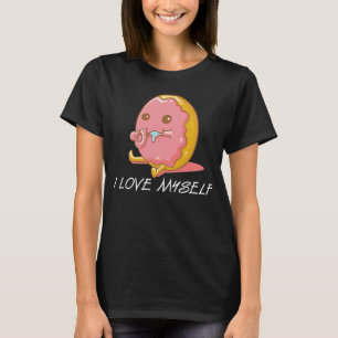 Donut I Liebe Selbstbewusster Doughnut T-Shirt