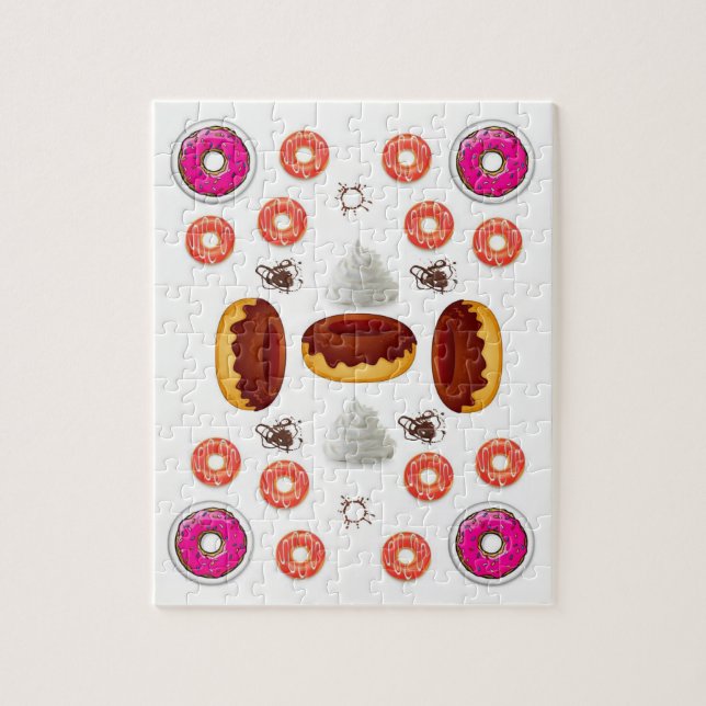 Donut Jigsaw Puzzle (Vertikal)