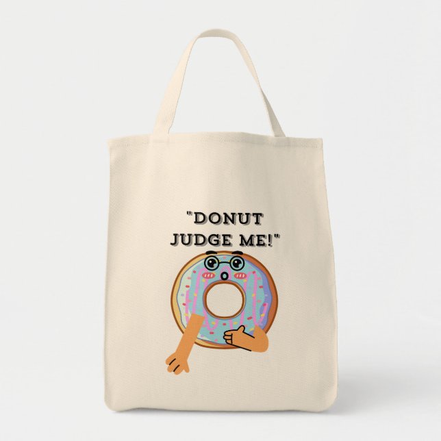 DONUT JUDGE ME TRAGETASCHE (Vorne)