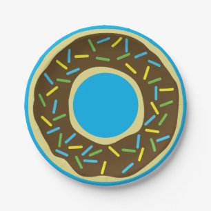 Donut Kindergeburtstag Party Pappteller