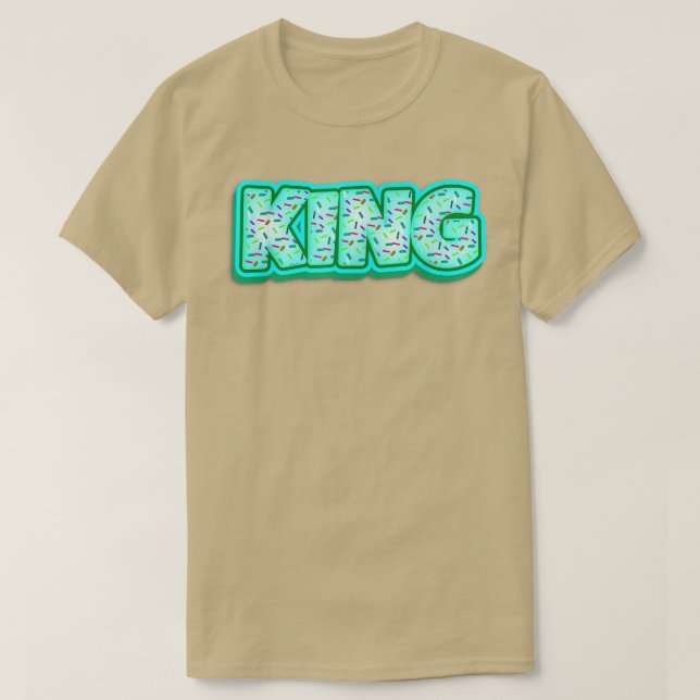 Donut King Baker Donuts Lover Baking Royalty Baked T-Shirt (Design vorne)