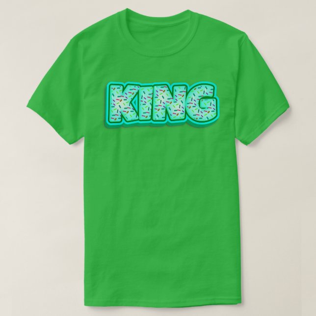 Donut King Baker Donuts Lover Baking Royalty Baked T-Shirt (Design vorne)