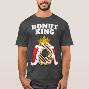Donut King Doughnut Funny Donut LoverCute T-Shirt