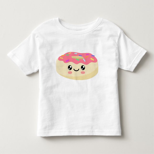 Donut Kleinkind T - Shirt (Vorderseite)
