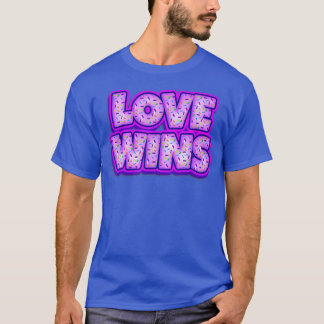 Donut Liebe gewinnt Baker Donuts Lover Backbake 1 T-Shirt