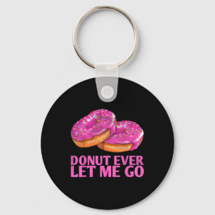 Donut Ließ mich je zu Ehe Design für Bride Gro Schlüsselanhänger