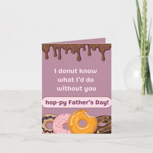 Donut Limited Father's Day Edition Einladung (Vorderseite)
