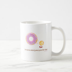 Donut-Loch Liebe Tasse