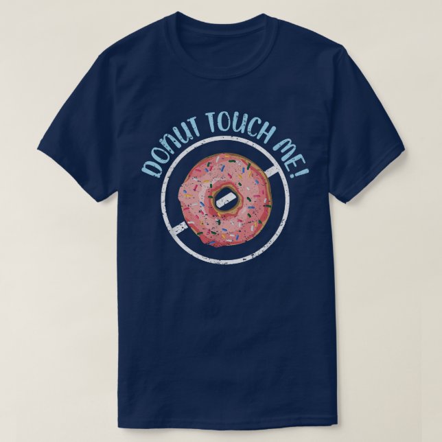 Donut Lover Doughnut Food Backwaren Bäckerei B T-Shirt (Design vorne)