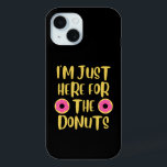Donut Lover Phone Case<br><div class="desc">Für alle Liebhaber des Donuts da draußen! Stellen Sie sicher,  dass Ihre Agenda mit diesem lustigen,  kühnen Handy-Fall sehr klar ist.</div>