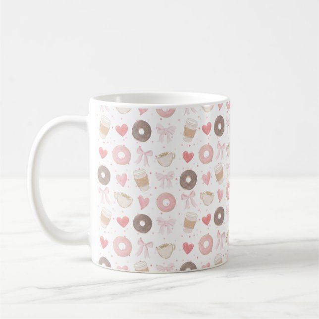 Donut Lover's Dream Coffee Tasse (Links)