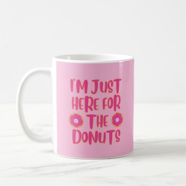 Donut Lovers Mug Pink Kaffeetasse (Links)