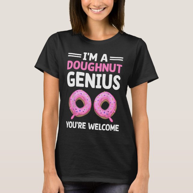 Donut Maker Konditorei Konditorei Baker Bake T-Shirt (Vorderseite)