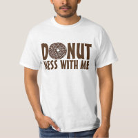 Donut Mess mit mir Schokolade Coconut Doughnut T-S