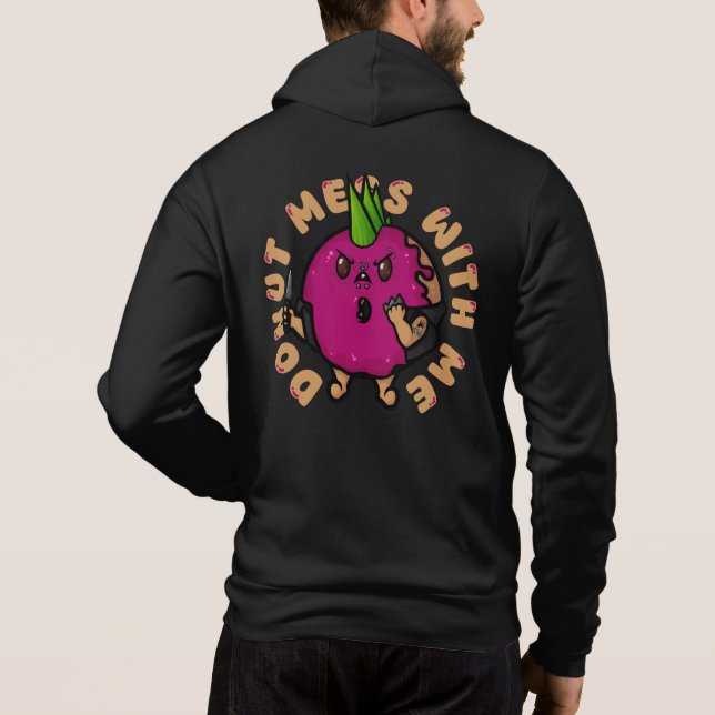 Donut mich mit mir hoodie (Rückseite)