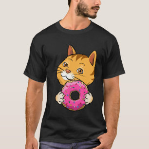 Donut  Niedliche Kinder Katzenmanie Einzigartig T-Shirt
